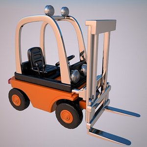 3dsmax forklift lift fork