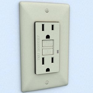 GFCI Electrical Receptacle