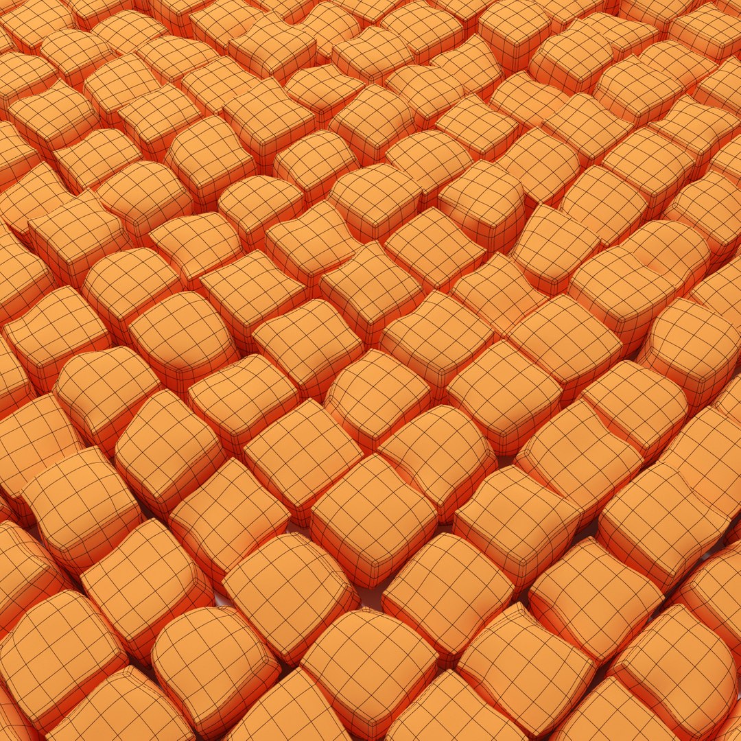 Tiled 3D Model - TurboSquid 1482586