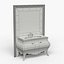 Eurodesign Prestige with mirror bathroom furniture