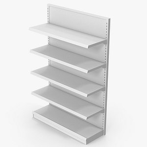 Market Shelf 3D model