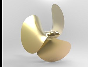 NURBS 3 BLADE PROPELLER