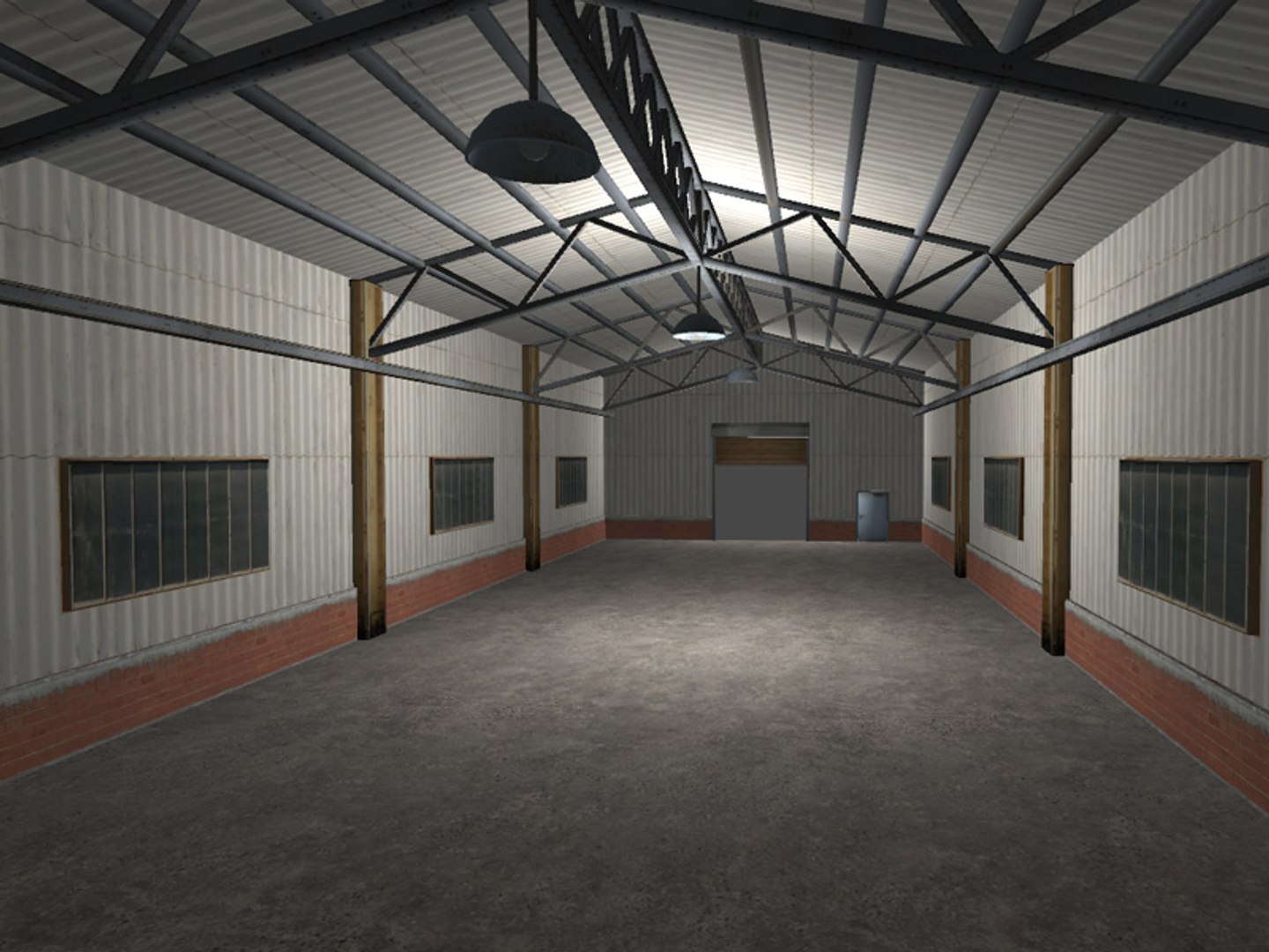 Warehouse Unity 3d Model