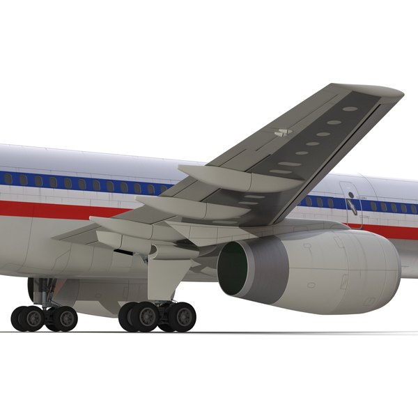 boeing 757 200 american airlines 3d max