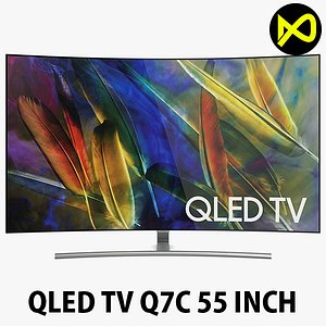 Samsung Q7C 55 Inch Curved QLED 4K TV
