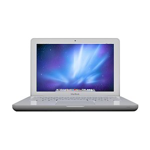 3D Apple MacBook 2010