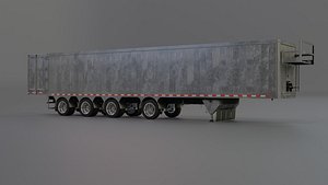 Semi Trailer Dump-box