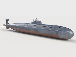Victor Class Submarine 3D model