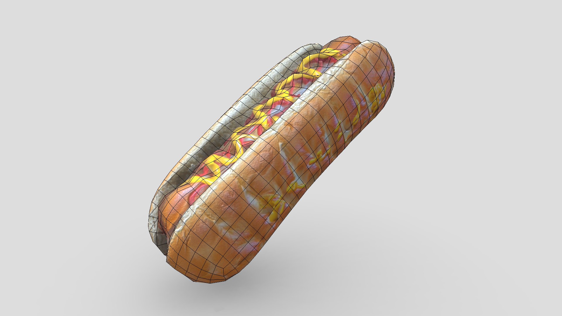 Hot Dog Model - TurboSquid 2210214