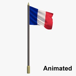 France Flag - Animated