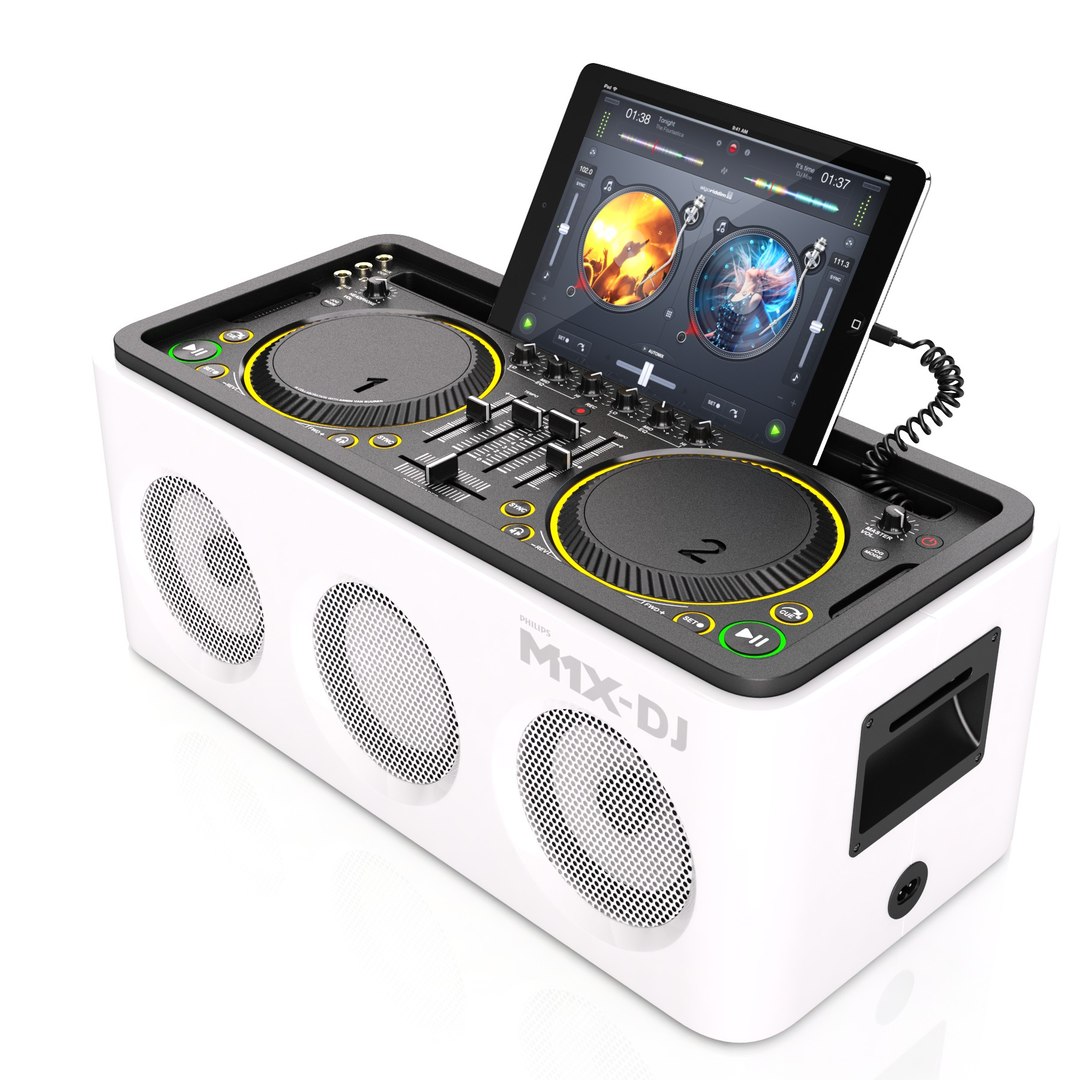 3d Model Philips M1x-dj Ds8900 10