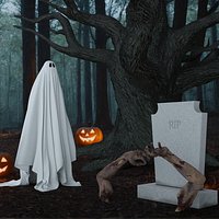 Halloween Scary Decoration Collection