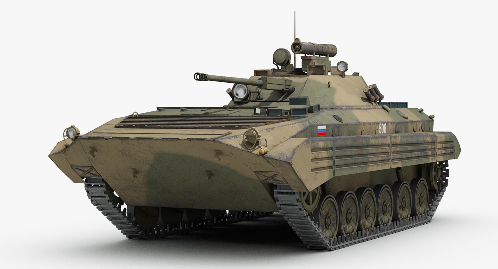 Soviet bmp2 3D model - TurboSquid 1328832