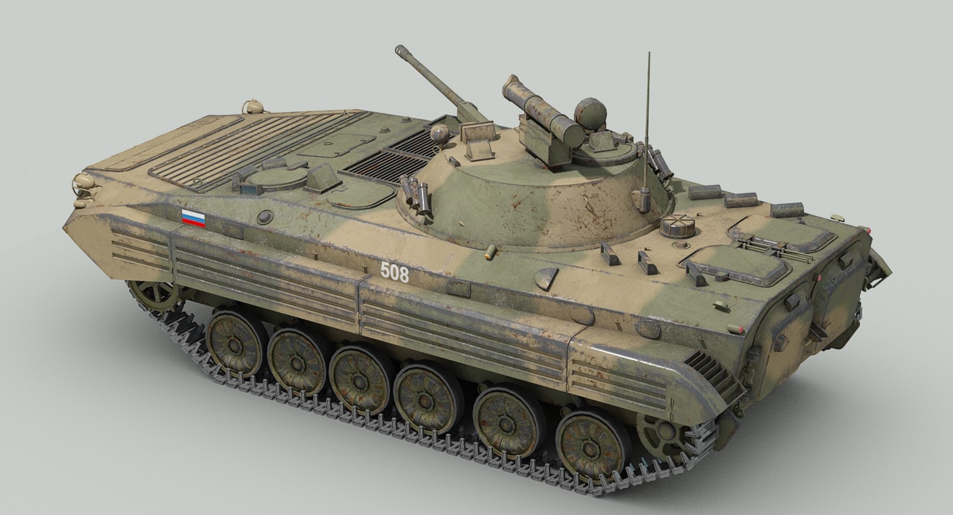 Soviet Bmp2 3D Model - TurboSquid 1328832