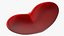 Emoji de coração vermelho