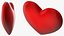 Emoji de coração vermelho