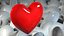 Emoji de coração vermelho