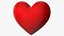 Emoji de coração vermelho