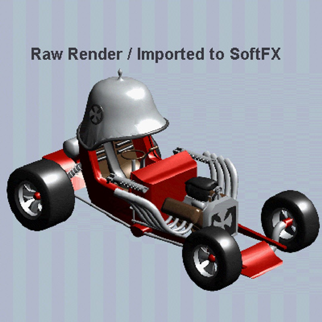 Red Baron Hot Rod 3ds