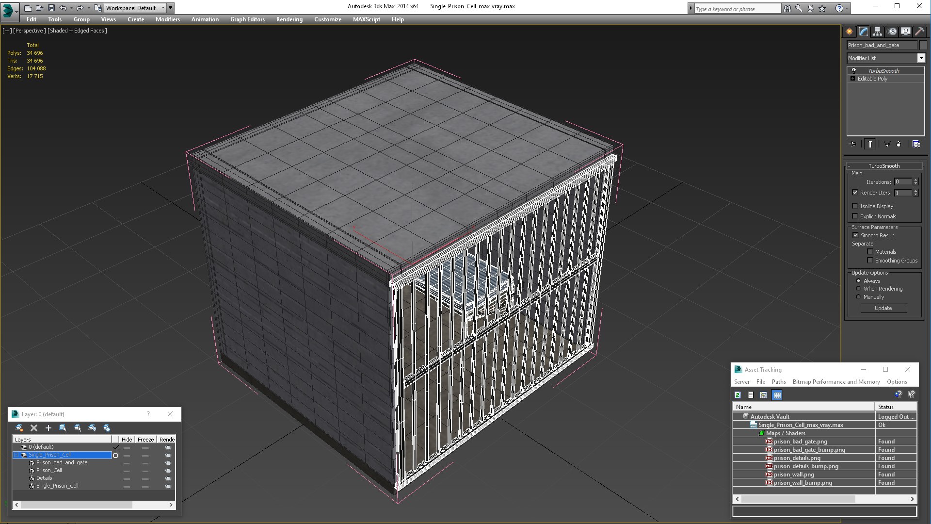 Single Prison Cell 3D https://p.turbosquid.com/ts-thumb/j1/m0OPNC/dg/singleprisoncell3dsmodel022/jpg/1696995642/1920x1080/fit_q87/72d9030b39acfff42b7cacc2f01c994b6ebde77b/singleprisoncell3dsmodel022.jpg