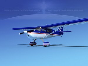 citabria bellanca 3d model