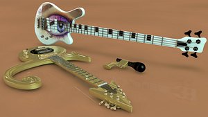 prince symbol guitar warwick 3d 3ds