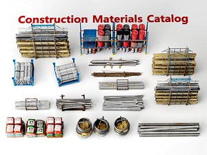 Construction Materials And Site Equipment Mega Collection