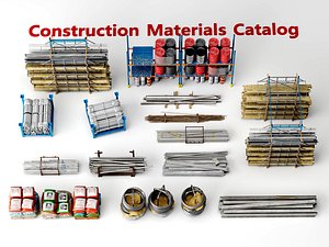 Construction Materials And Site Equipment Mega Collection