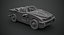 3D model cabriolet b-740i