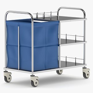 3D model Medical Linen Trolley