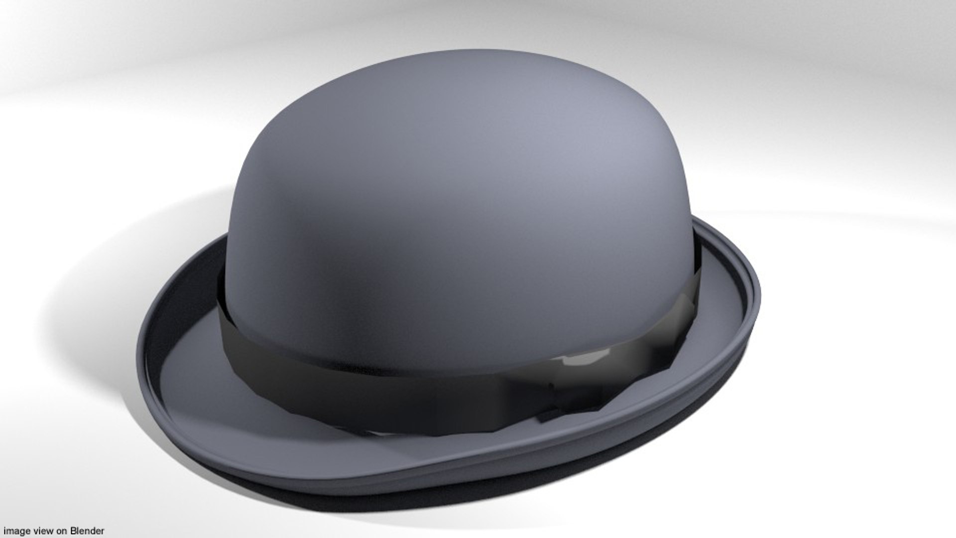 Bowler hat model - TurboSquid 1247706