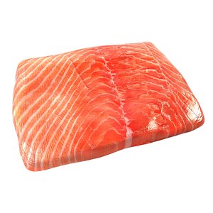 3d salmon