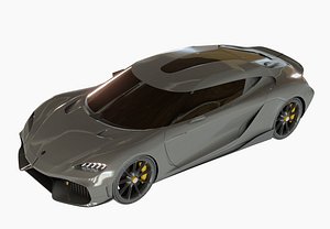 3D model Koenigsegg Gemera