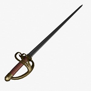 3dsmax cuirasier sword - heavy