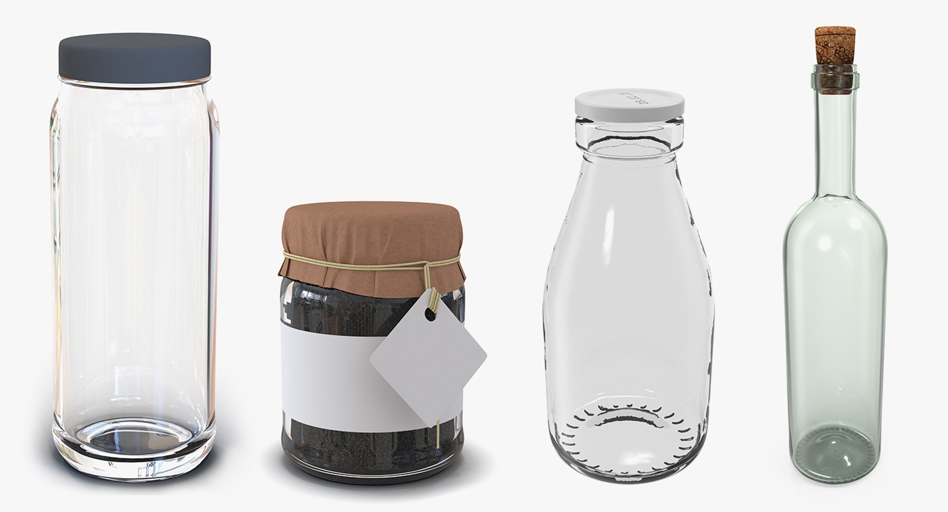 3D model glass bottles https://p.turbosquid.com/ts-thumb/j2/BFKKRJ/SAaRjkBy/glassbottlescollectionmb3dmodels01/jpg/1504885380/1920x1080/fit_q87/6238faf0c748672671937c31459186ef81bd7f35/glassbottlescollectionmb3dmodels01.jpg