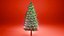 Modèle 3D d'un sapin de Noël conifère