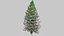 Modèle 3D d'un sapin de Noël conifère