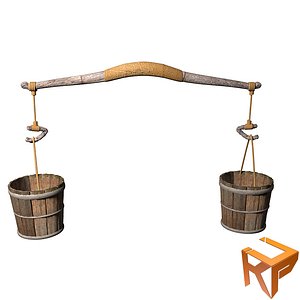 3d neolithic water bucket