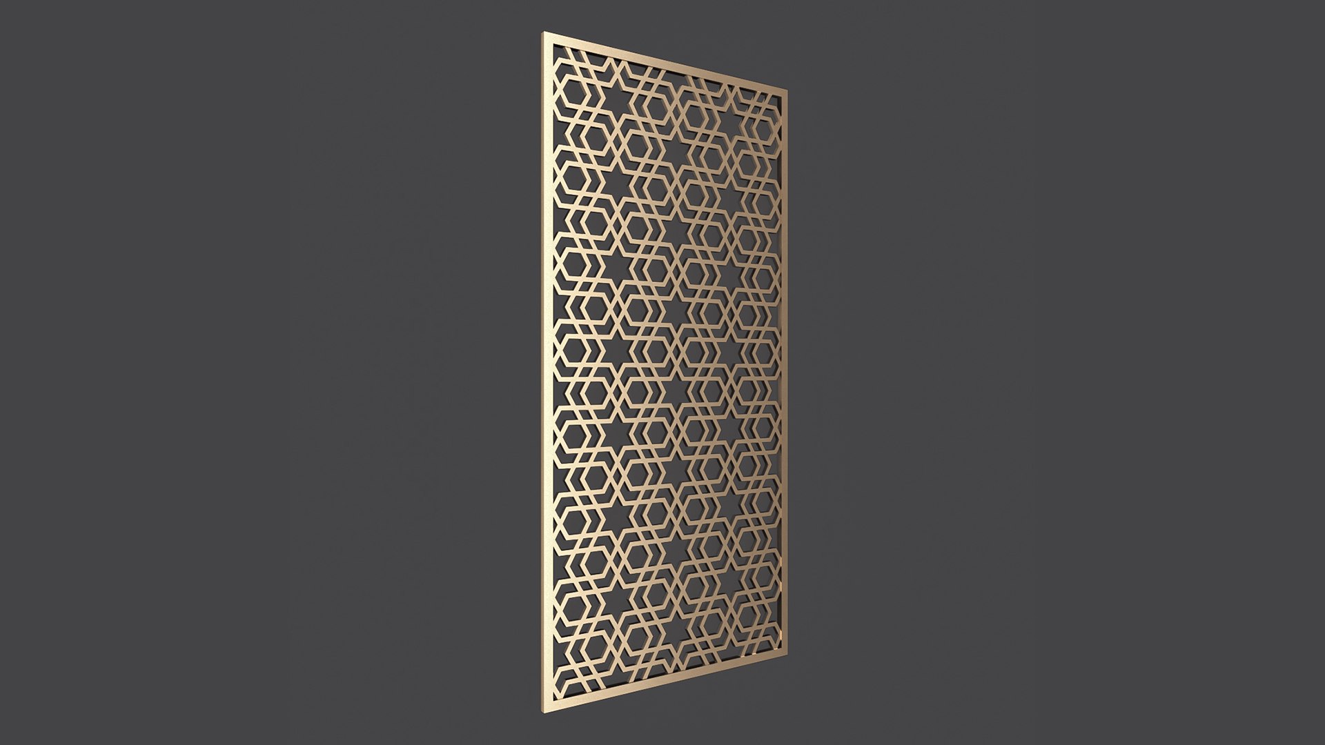 Decorative Panel 344 3D Model - TurboSquid 1738985