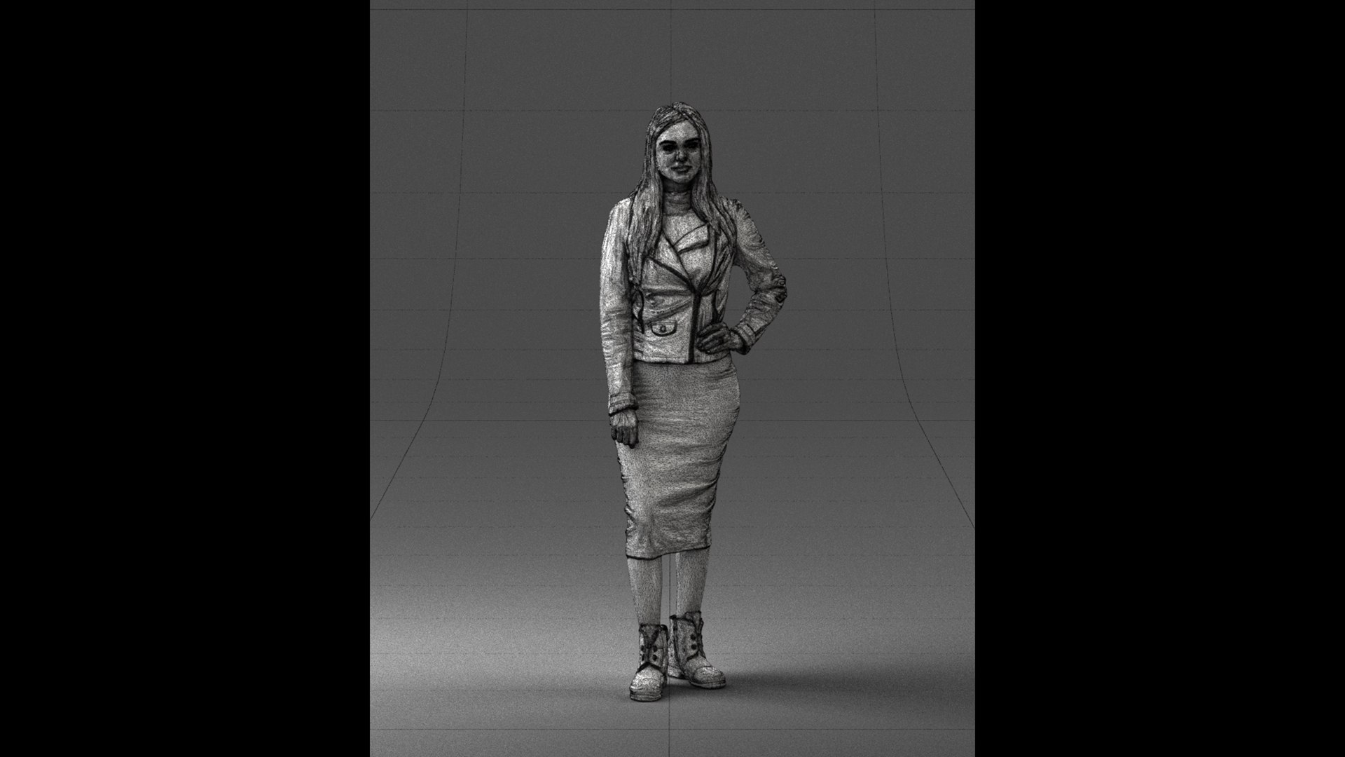 Scanned Realistic Human 3D Model - TurboSquid 1640553