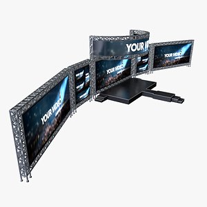 3D Concert Stage model