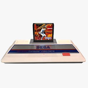 3D SEGA SG-1000  Panasonic TV set