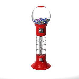 Tall Gumball Machine
