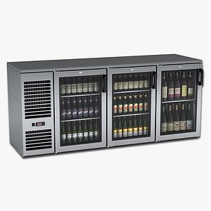 Under Bar Beer and Wine Cooler