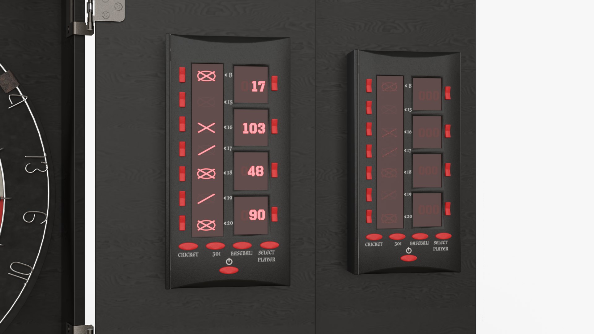 Dartboard and Cabinet with Scoreboard and Darts 3D https://p.turbosquid.com/ts-thumb/j2/Z69abc/RJ/7/png/1712116471/1920x1080/fit_q87/af0da76764ae25df4b711a3266ee52e02e7c4aa5/7.jpg