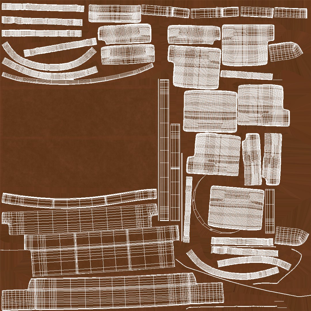 3D Model Raffles Sofa - TurboSquid 2278097