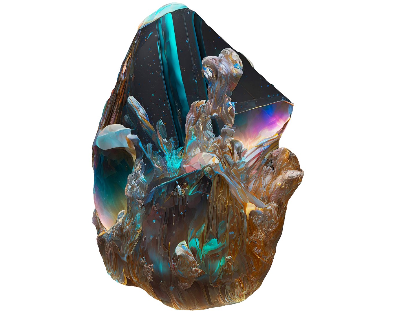 3D Magical Crystals Model - TurboSquid 2107371