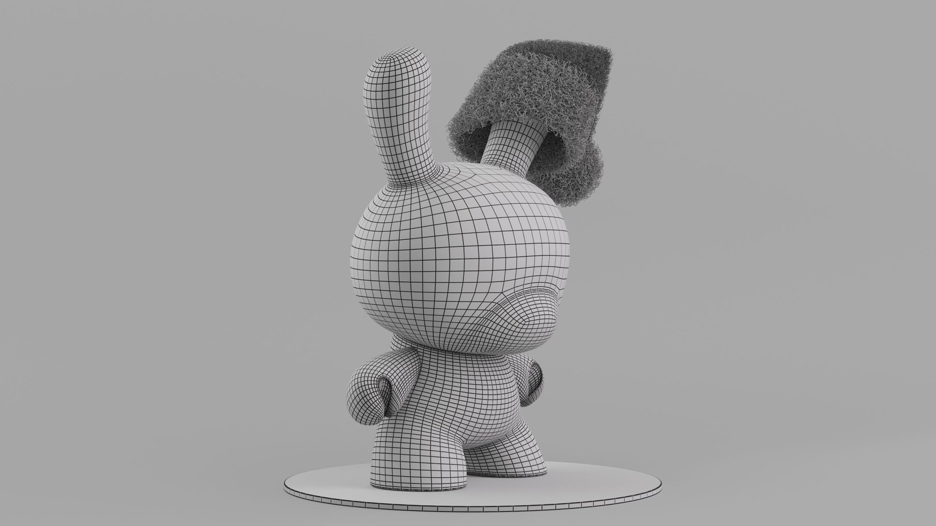Kidrobot Frank Kozik Dunny 2015 - Grumpy Elf Holiday Edition - Figura In Vinile 7,6 Cm - Edizione Limitata Natale