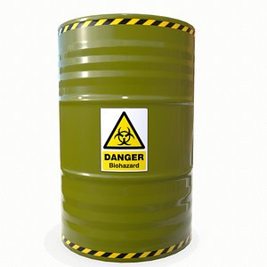 3D biohazard barrel 02