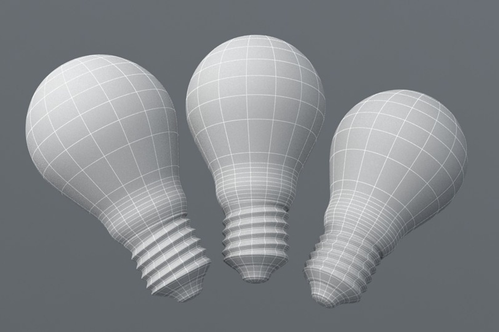 3d model lightbulb light bulb